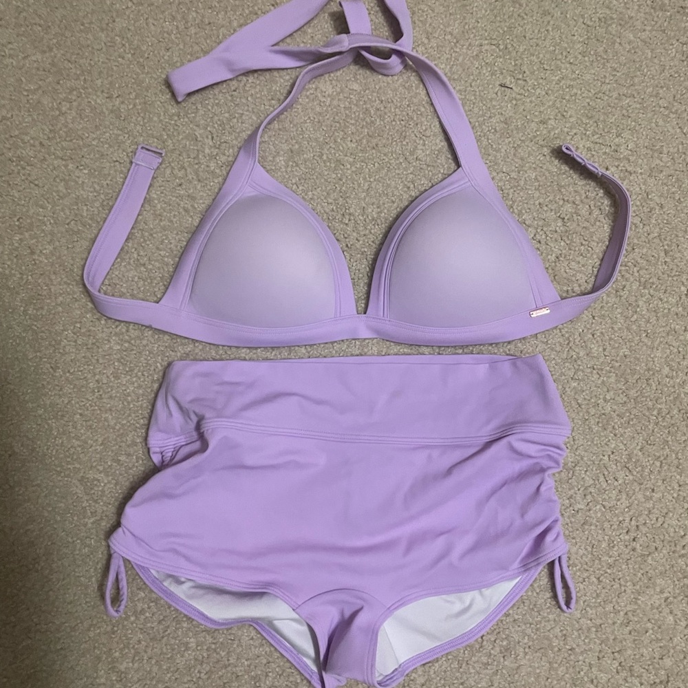 Brand new Victoria’s Secret Pink two piece lilac swimsuit